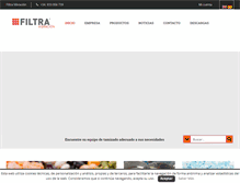 Tablet Screenshot of filtra.com